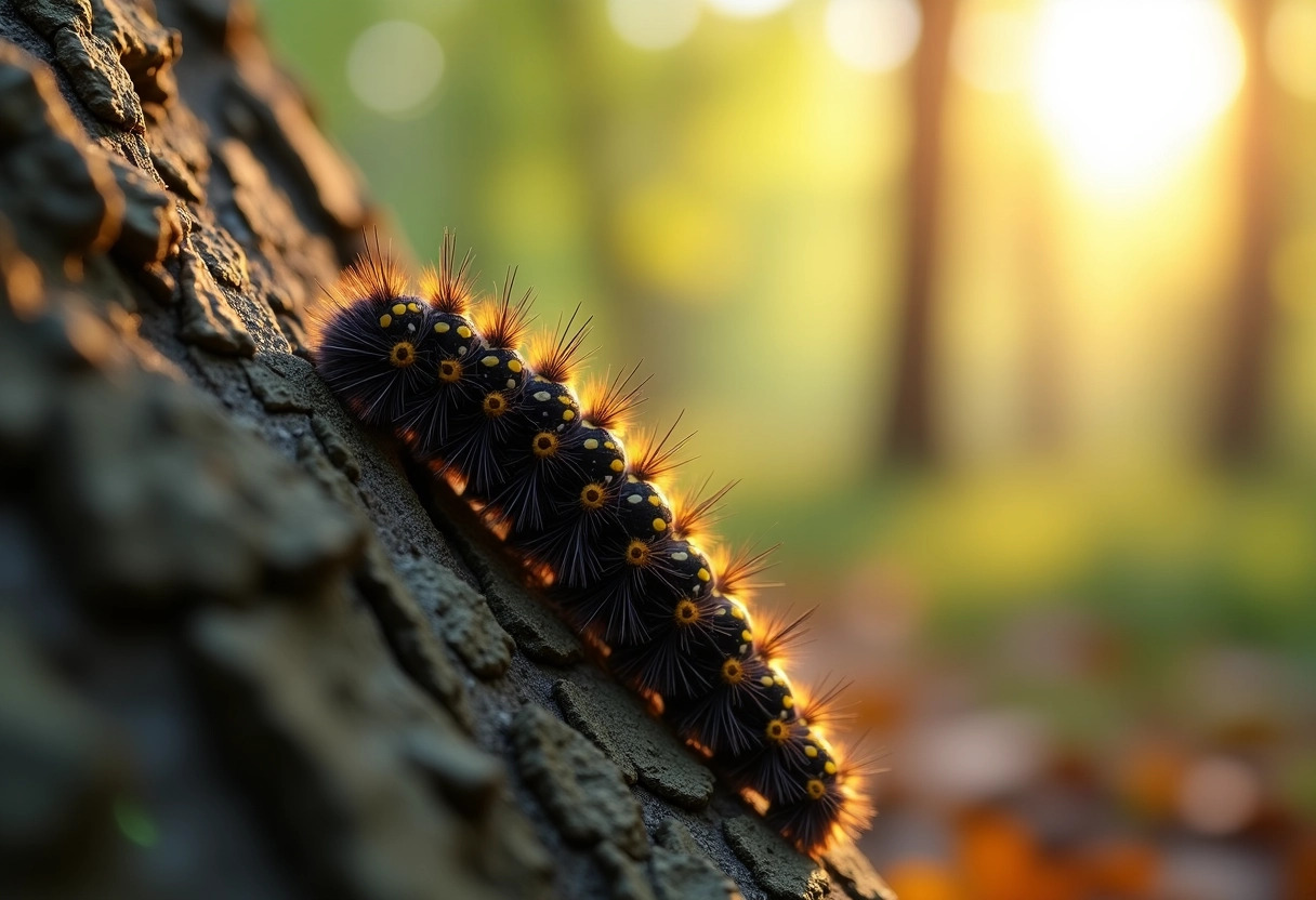 chenille jaune